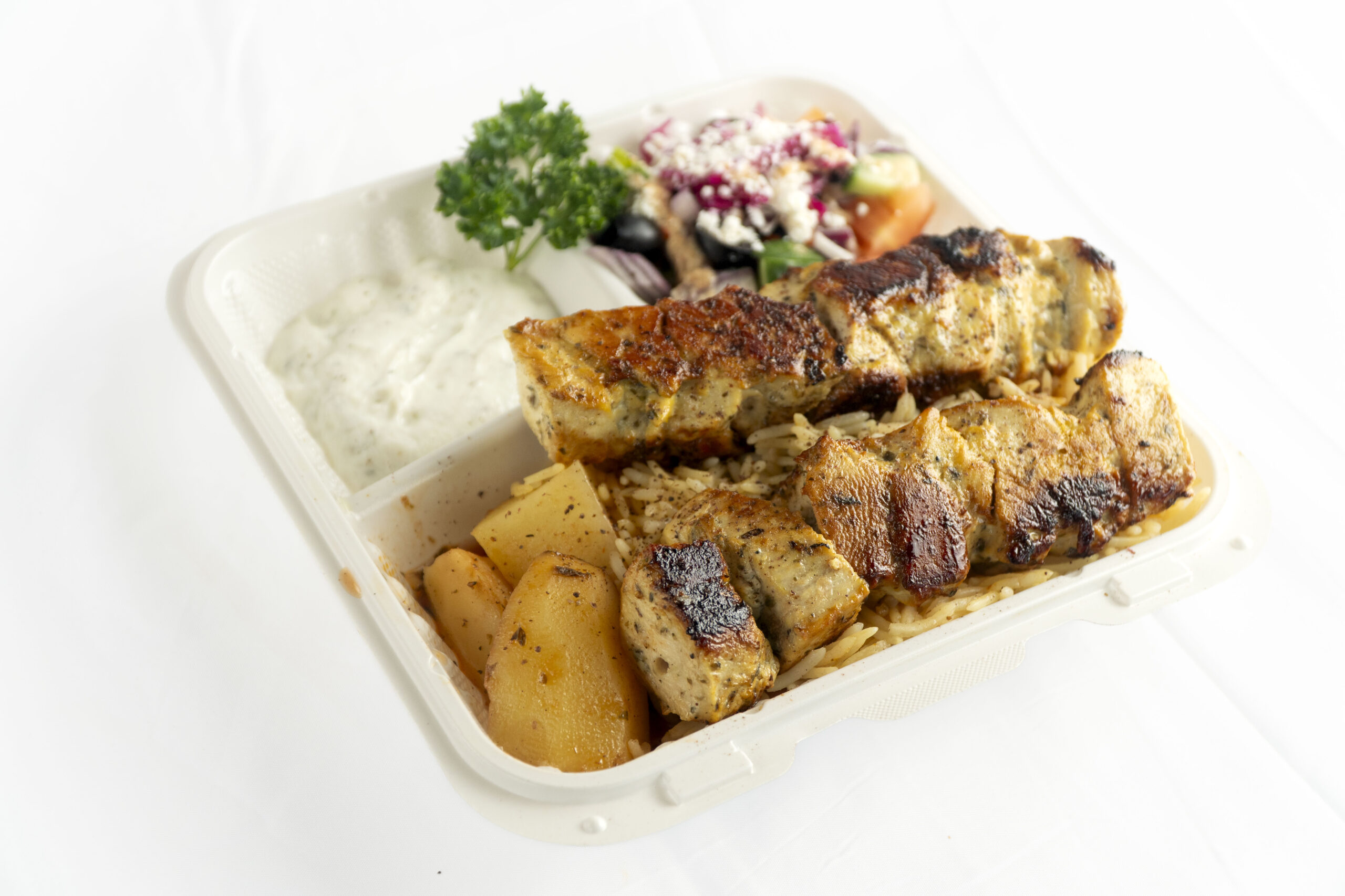 Chicken Kebab Platter scaled